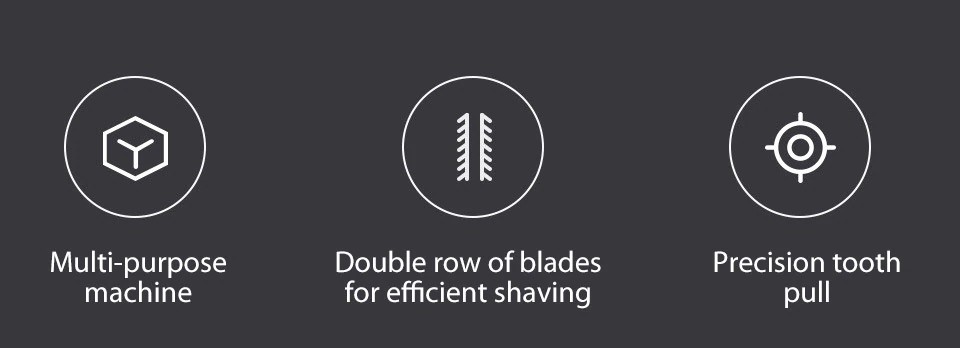XIAOMI Mijia SOOCAS Nose Eyebrow Hair Trimmer N1 Sharp Blade Body Wash Portable Minimalist Design Safe Cleaner trim (3)