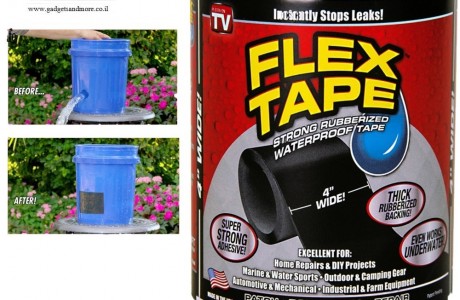 Flex Type המקורי - דבק סיליקון חזק במיוחד ועמיד נגד מים!