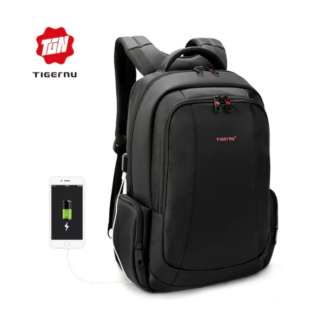 תיק גב חכם נגד גניבות עמיד במים כולל חיבור USB להטענת הסלולרי מבית Tigernu