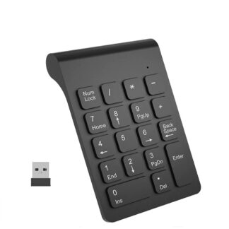 מקלדת מספרים נומרית אלחוטית עם דונגל USB