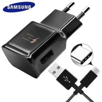 מטען מקורי ומהיר סמסונג לגלקסי Fast Charge שחור טייפ סי type c