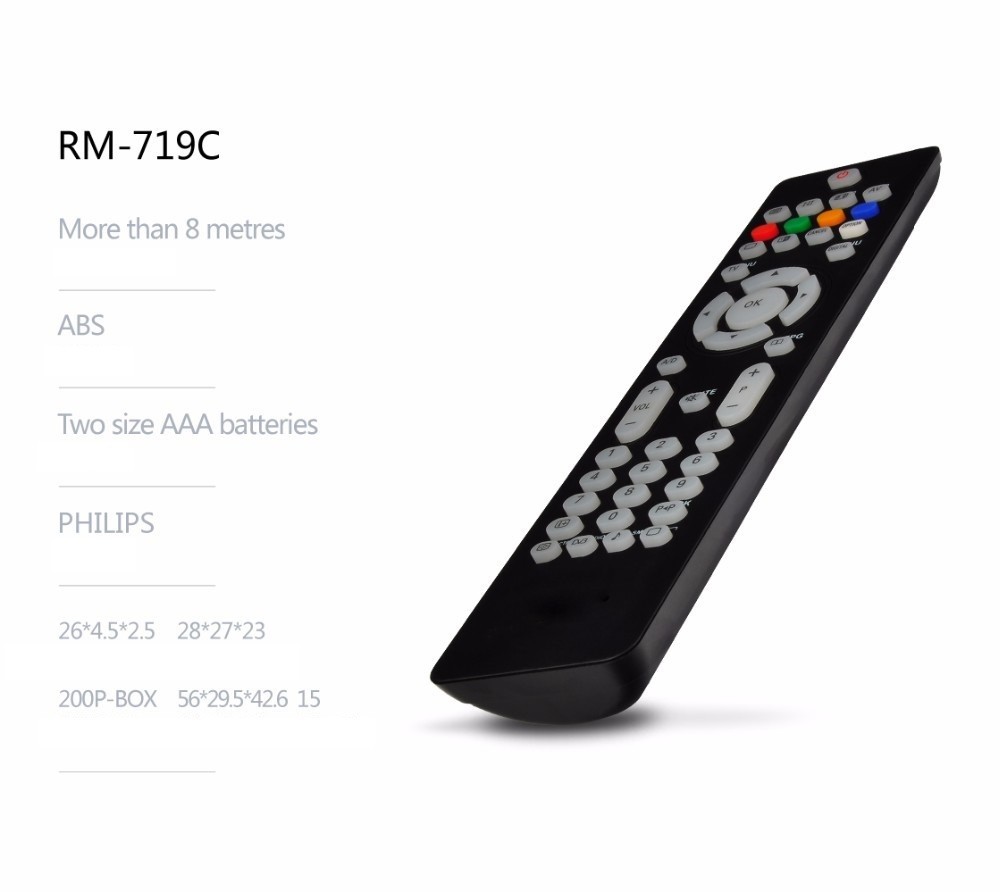 שלט רחוק לטלוויזיות פיליפס philips lcd/led