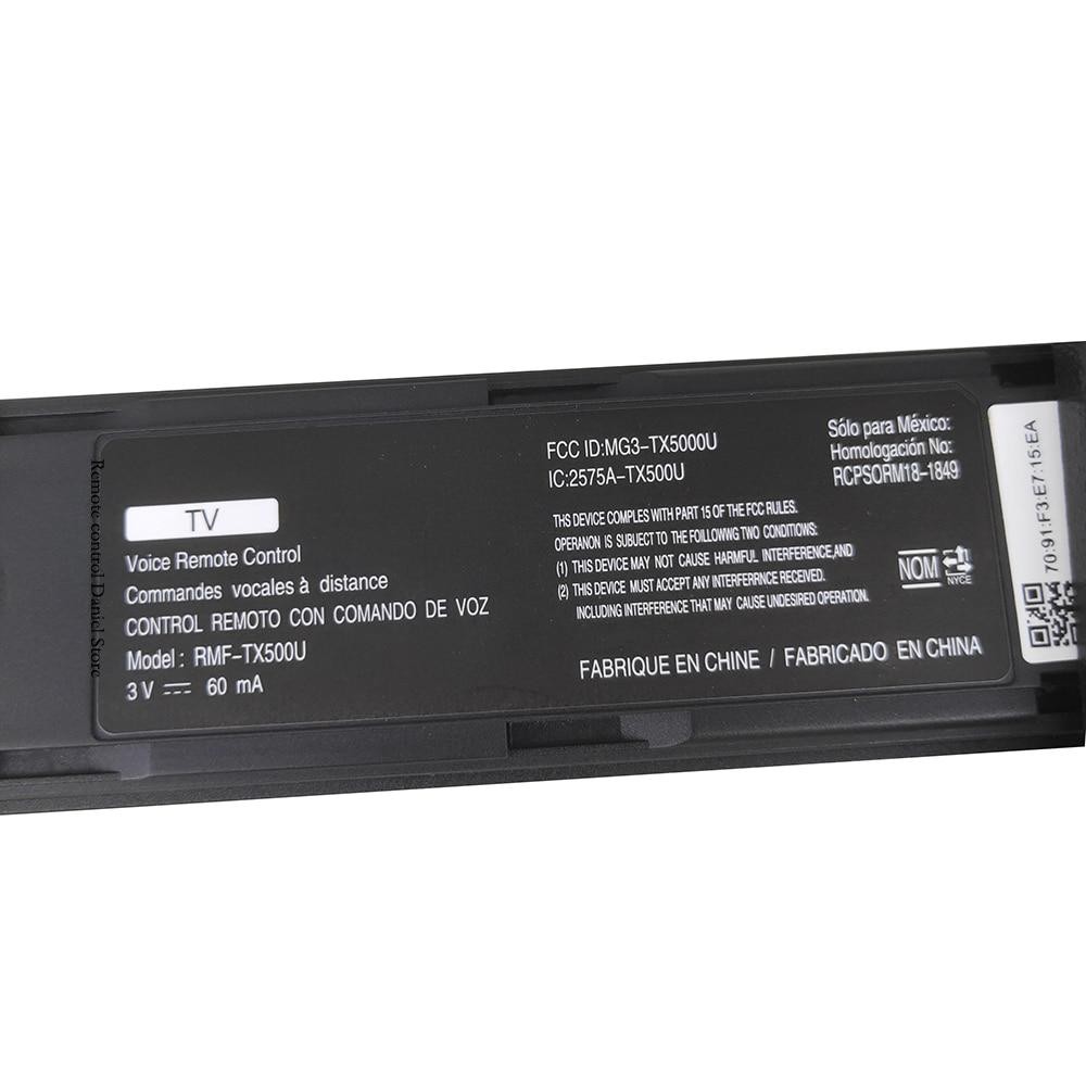 ⁦שלט לטלוויזיה חכמה סוני Sony Voice 4K Smart TV דגם RMF-TX500U⁩ – תמונה ⁦3⁩
