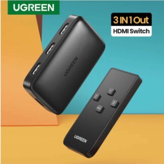 מתג מתאם להחלפת HDMI באיכות 4K בעזרת שלט מבית Ugreen