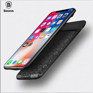 כיסוי מטען לאייפון X בקיבולת עוצמתית של 3500mAh מבית BASEUS