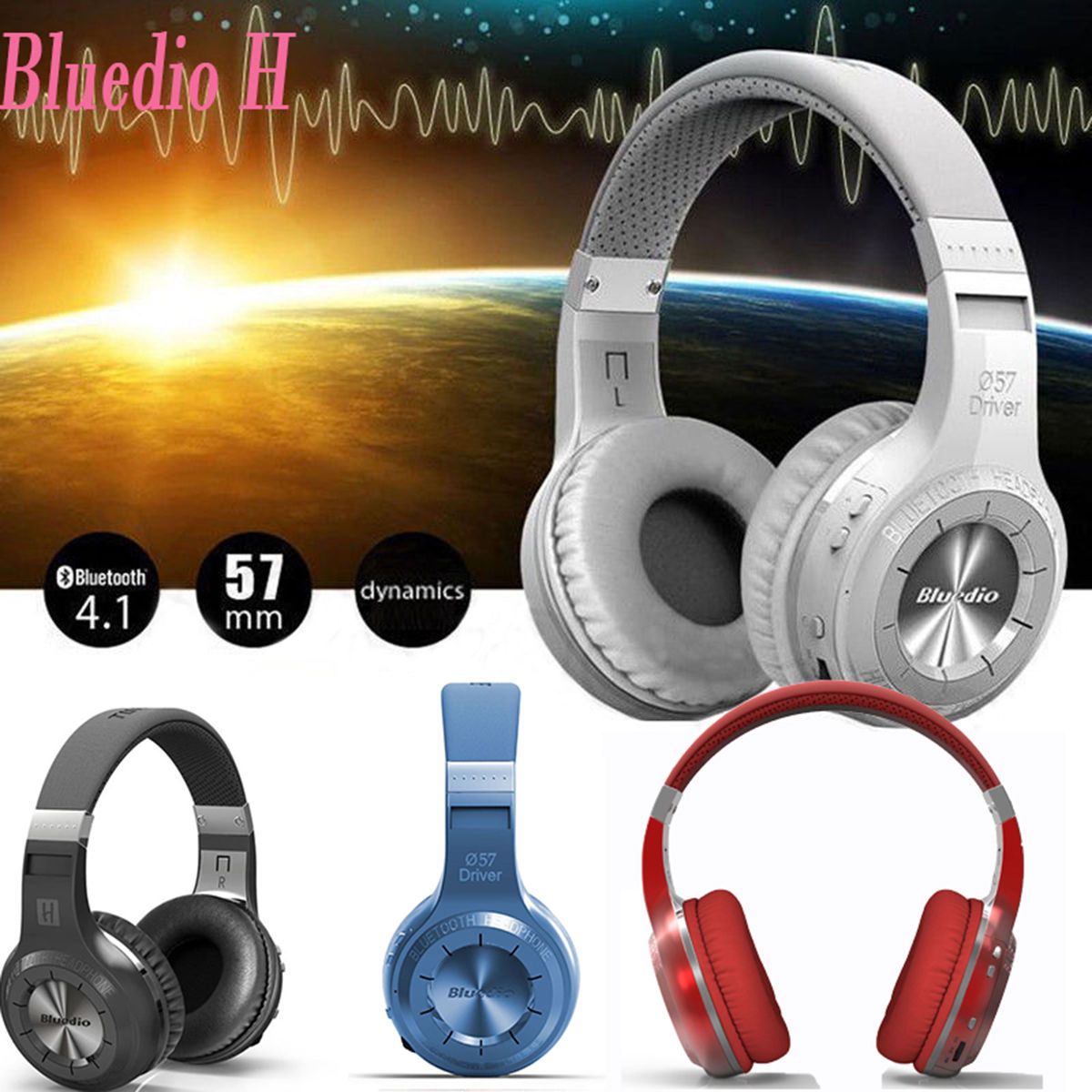 אוזניות בלוטות' BLUEDIO H-TURBINE באיכות הגבוהה ביותר! – תמונה 3
