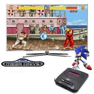 סגה מגה דרייב 2 – קונסולת משחקים רטרו 16 ביט | SEGA MEGA DRIVE GENESIS 2