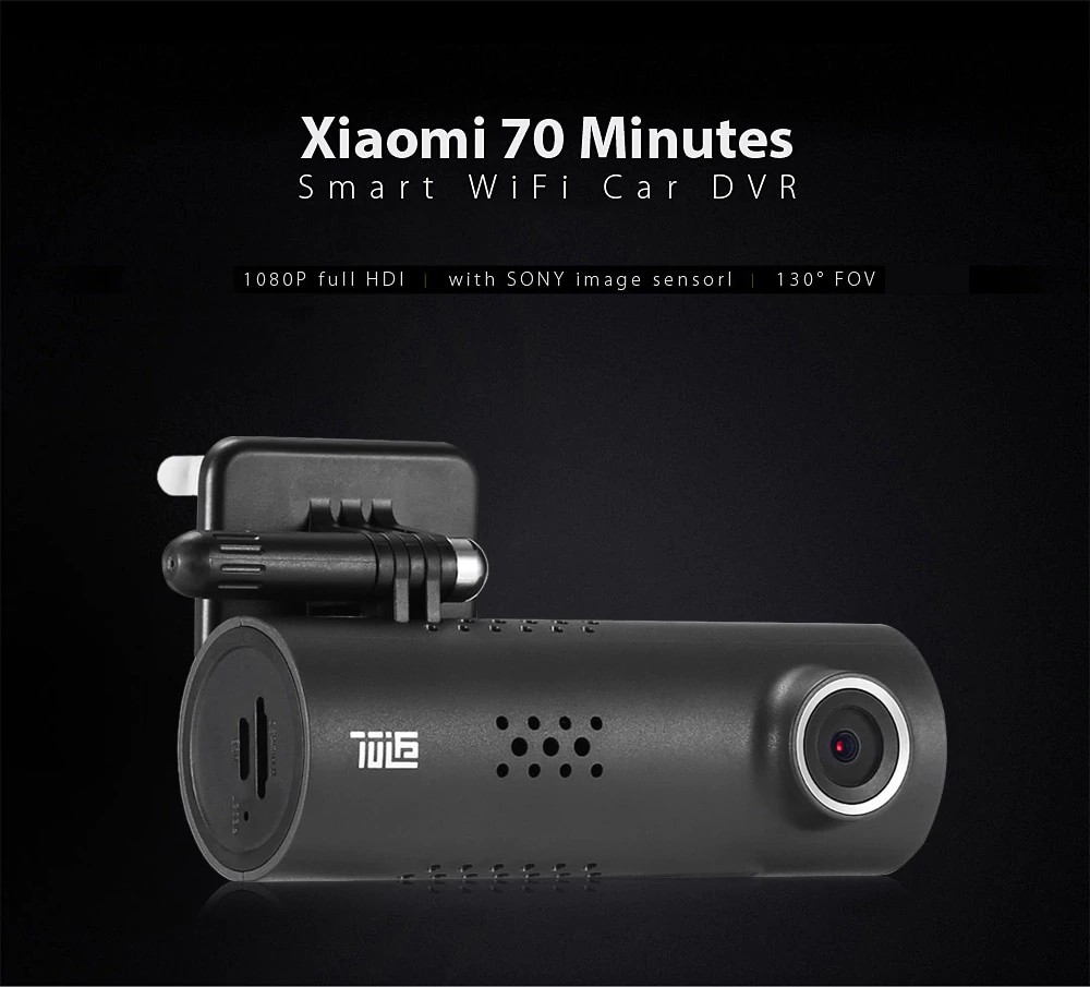 מצלמת רכב מבית שיאומי Xiaomi 70MAI עם WIFI מובנה!