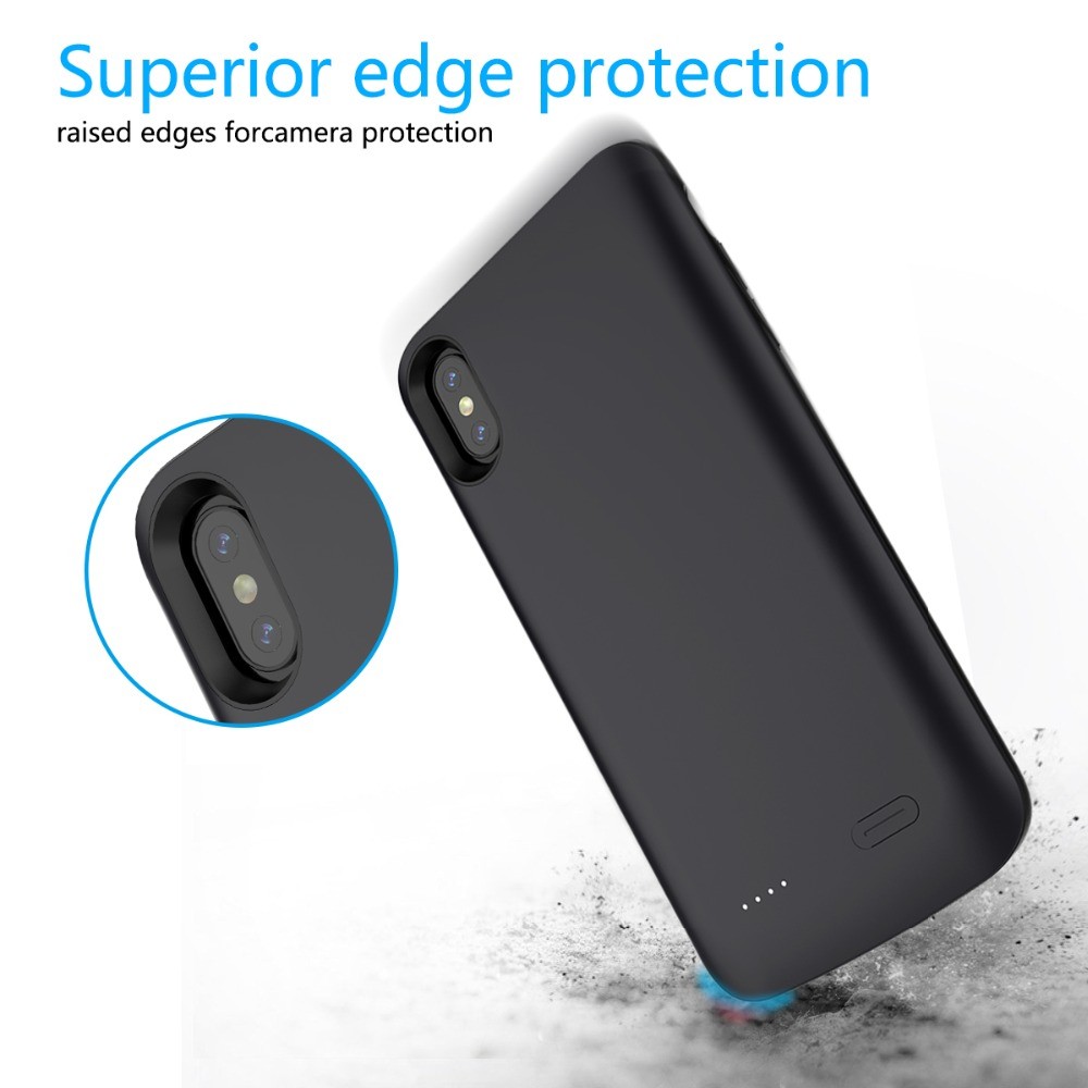 כיסוי מטען לאייפון Xs mAX בקיבולת עוצמתית של 5000mAh – תמונה 4