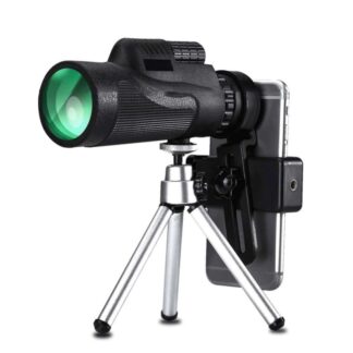 עדשת זום מקצועית לסמארטפונים 12x50 עם חצובה מתכווננת!