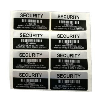 מדבקות VOID Security - מדבקות אחריות - 1000 מדבקות!