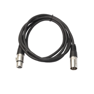 כבל מיקרופון 1 מטר XLR