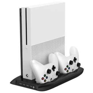 מעמד קירור לXbox One S עם מטען כפול לשלטים
