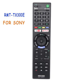 שלט אוניברסלי לטלוויזיה חכמה סוני SONY SMART TV דגם: x300