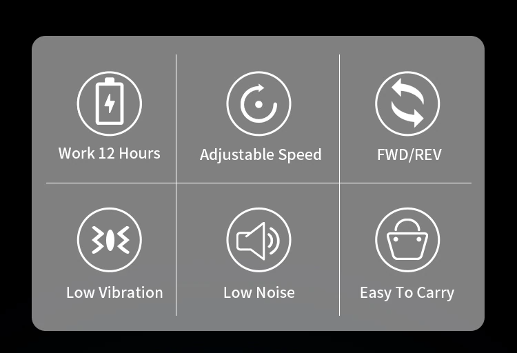 משייף ציפורניים חשמלי נטען ומקצועי WireLess35 – תמונה 3