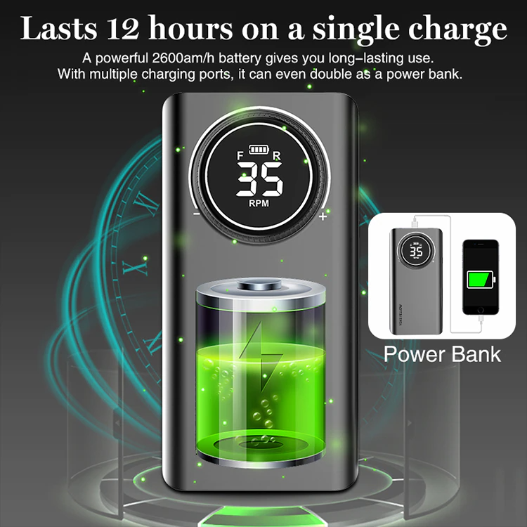 משייף ציפורניים חשמלי נטען ומקצועי WireLess35 – תמונה 4