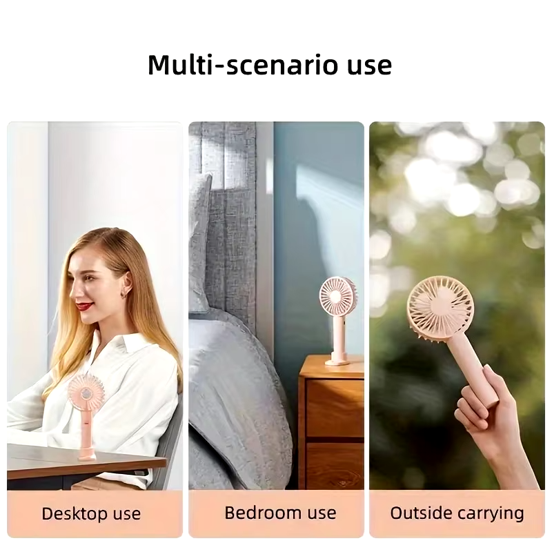 מאוורר נייד ונטען לשימוש ממושך! – תמונה 2