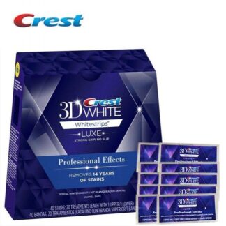 קרסט ערכה להלבנת שיניים 20 פסים! Crest Professional Effects