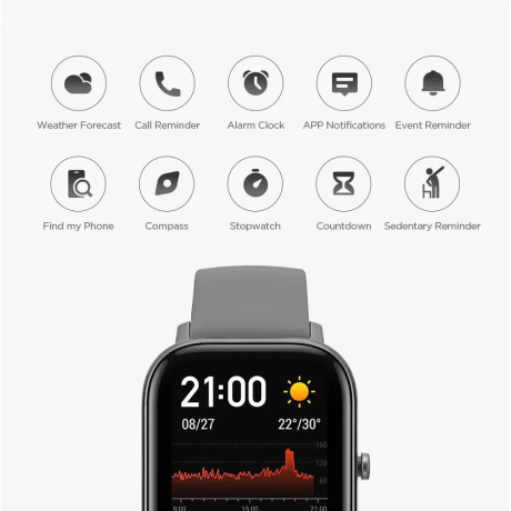 שעון חכם של אמזפיט גירסא בינלאומית Amazfit GTS 2 – תמונה 2