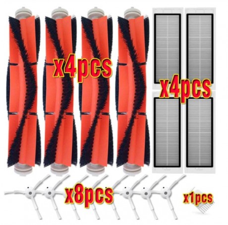 ערכת אביזרים לשואב אבק רובוטי XIAOMI Roborock שיאומי -17 חלקים
