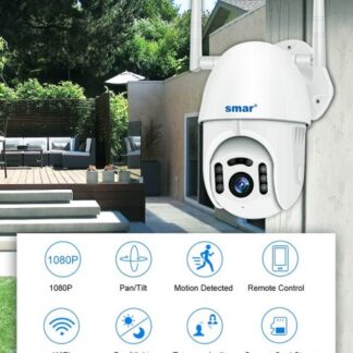 מצלמה אבטחה WIFI חיצונית ממונעת – 360 מעלות לתנאי חוץ קשים וראית לילה IR