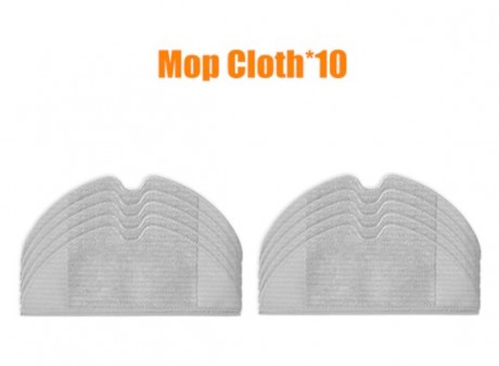 10 סמרטוטים לשואב אבק רובוטי Xiaomi Mi Robot Vacuum Mop שיאומי