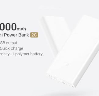 מטען נייד שיאומי – Original Xiaomi Power Bank 20000mAh 2C
