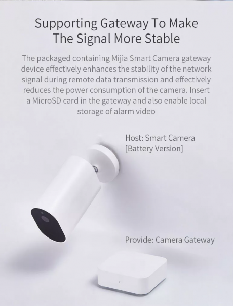 מצלמת אבטחה אלחוטית שיאומי - XIAOMI Mijia CMSXJ11A – תמונה 3