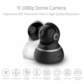 מצלמת אבטחה מתקדמת ואלחוטית שיאומי YI DOME באיכות XIAOMI 1080P