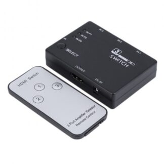 מפצל HDMI + שלט רחוק ל-3 מכשירים