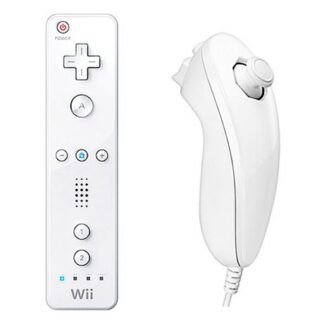 סט wii מושלם מוט ראשי+נאנצאוק במגוון צבעים!