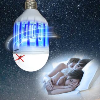נורה להשמדת יתושים ומעופפים משולבת תאורת לד חזקה