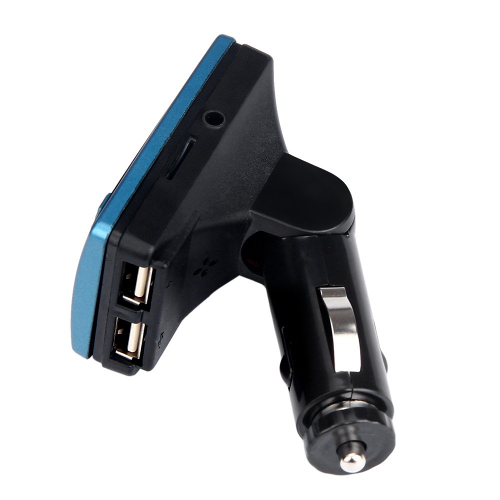 משדר FM דיבורית בלוטוס לרכב עם 2 יציאות USB – תמונה 4