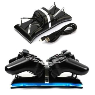 תחנת עגינה + הטענה לשני שלטים לסוני 3 PS3