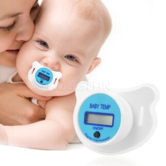 מדחום דיגיטלי משולב מוצץ לתינוקות