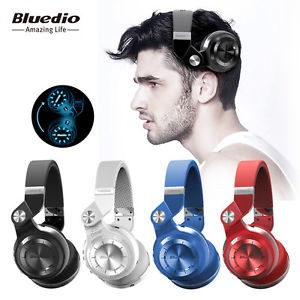 אוזניות בלוטות Bluedio T2-Turbine Hurricane Bluetooth