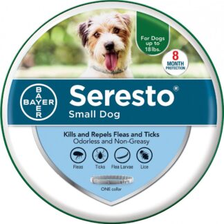 קולר סרסטו לכלב קטן עד 8 ק"ג seresto