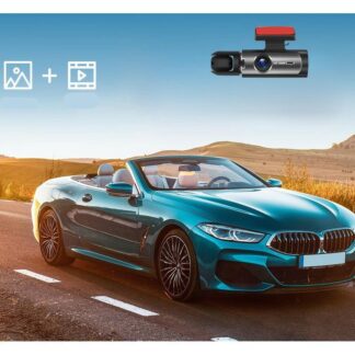 מצלמת דרך לרכב 360 מעלות Full HD 1080p עם ראיית לילה וחיישן G לתאונות