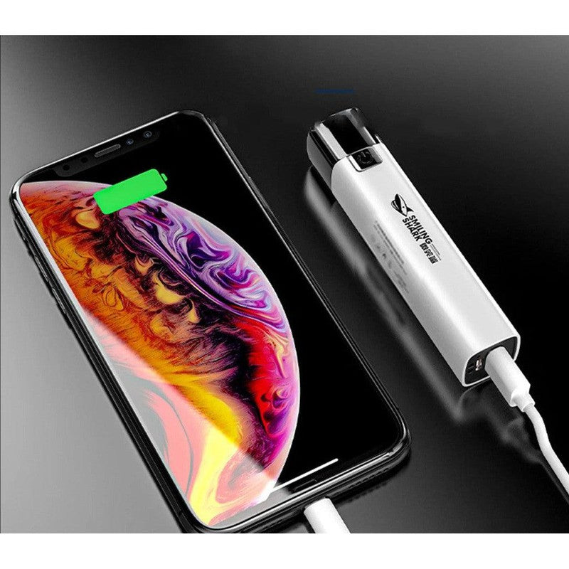 פנס LED נטען USB נייד וחזק במיוחד לשימוש ממושך – תמונה 4