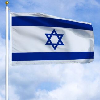 דגל ישראל מבד איכותי ועמיד במגוון גדלים - לתלייה בבית, במשרד ובאירועים