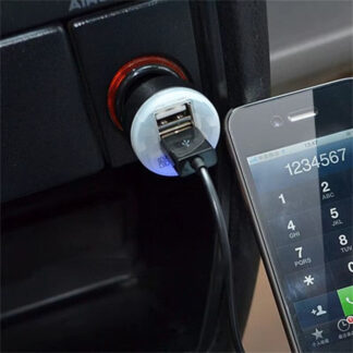 מטען USB לרכב כפול 2A בטעינה מהירה – חבילה של 3 יחידות