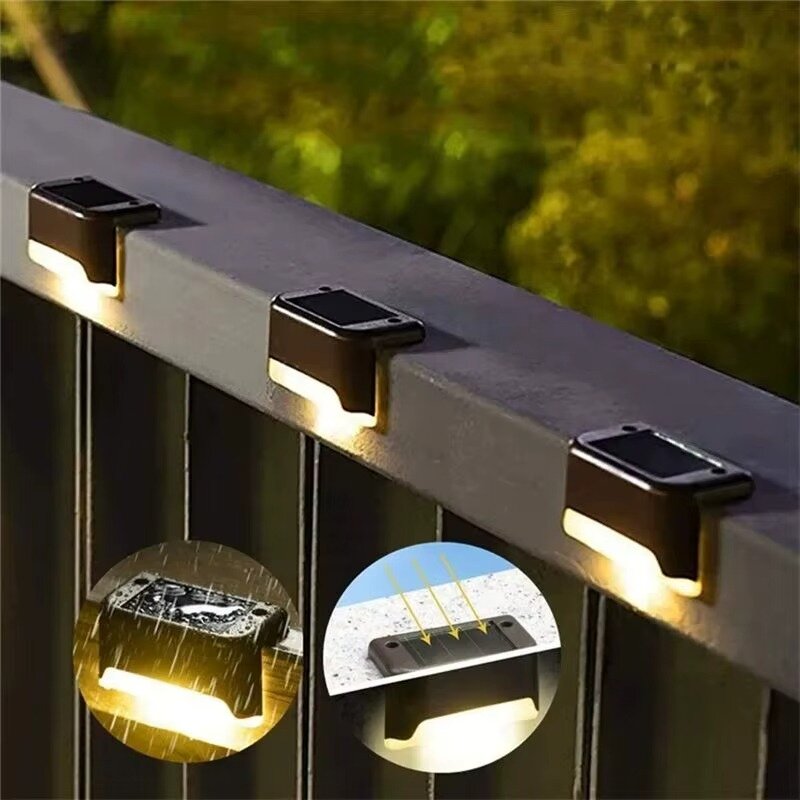 מנורת גן סולארית - חבילת 4 יחידות LED להדלקה אוטומטית, עמידות במים IP44 – תמונה 4