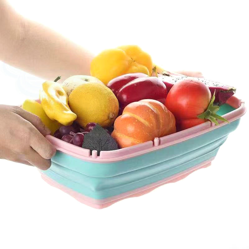 קרש חיתוך רב תכליתי 9 ב-1 עם קערה וסט מנדולינות לחיתוך וגירוד ירקות – תמונה 5
