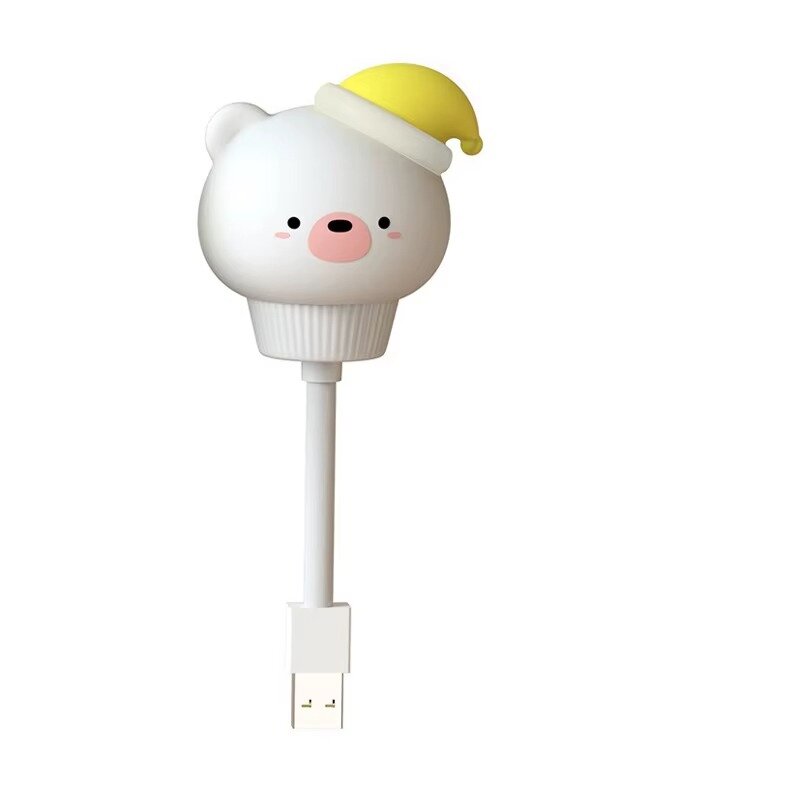 מנורת לילה לילדים עם שלט, חיבור USB ועיצובי חיות – תמונה 6