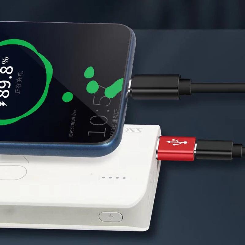 מתאם USB ל-Type-C עם OTG 3.0 לטעינה והעברת נתונים – תמונה 2