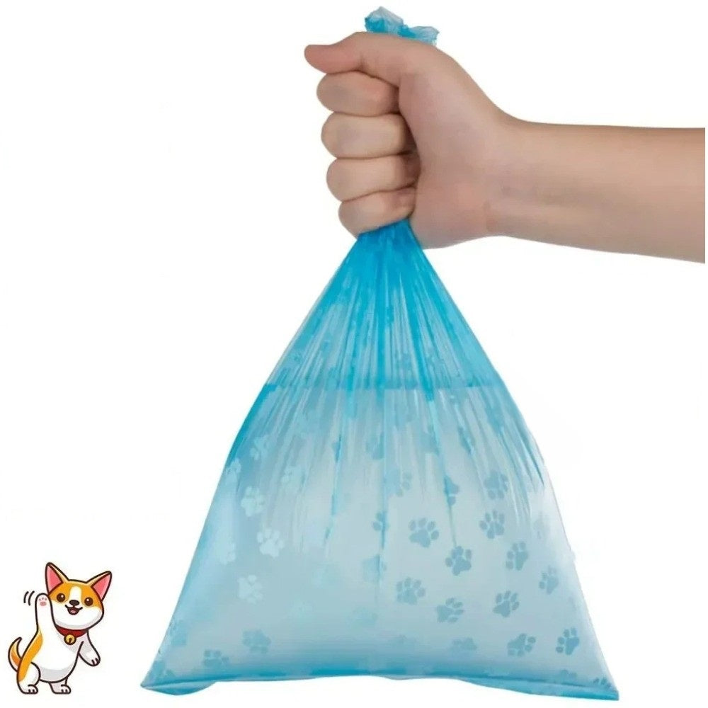 שקיות לאיסוף צרכים - סט 65 שקיות עם מתקן נשלף לחיות מחמד – תמונה 5