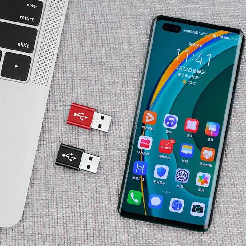 מתאם USB ל-Type-C עם OTG 3.0 לטעינה והעברת נתונים – תמונה 3