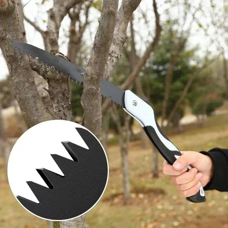 מסור גינה מתקפל מקצועי עם להב חד ומנגנון נעילה בטיחותי – תמונה 4
