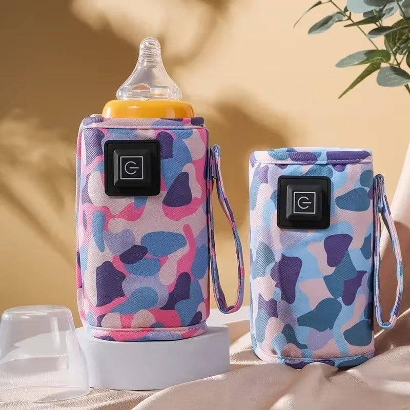 מחמם בקבוקים נייד לתינוק עם חיבור USB - חימום מהיר לבית ולרכב – תמונה 4