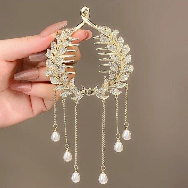 סיכת קליפס לשיער בעיצוב יוקרתי לאחיזה בטוחה ונוחה – תמונה 5